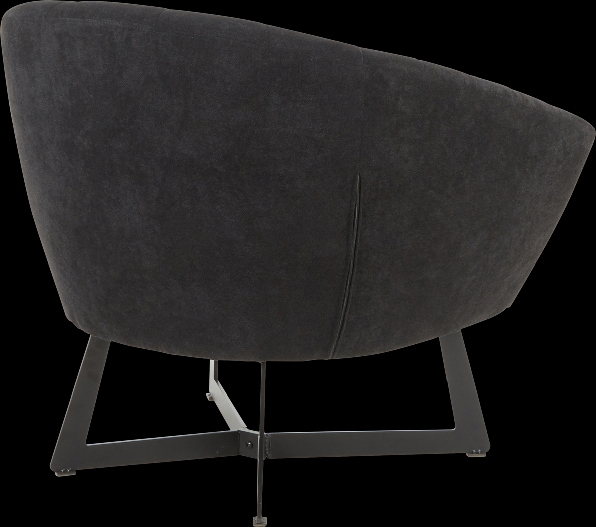 Haririck Black Accent Chair - Thumbnail - Image 2