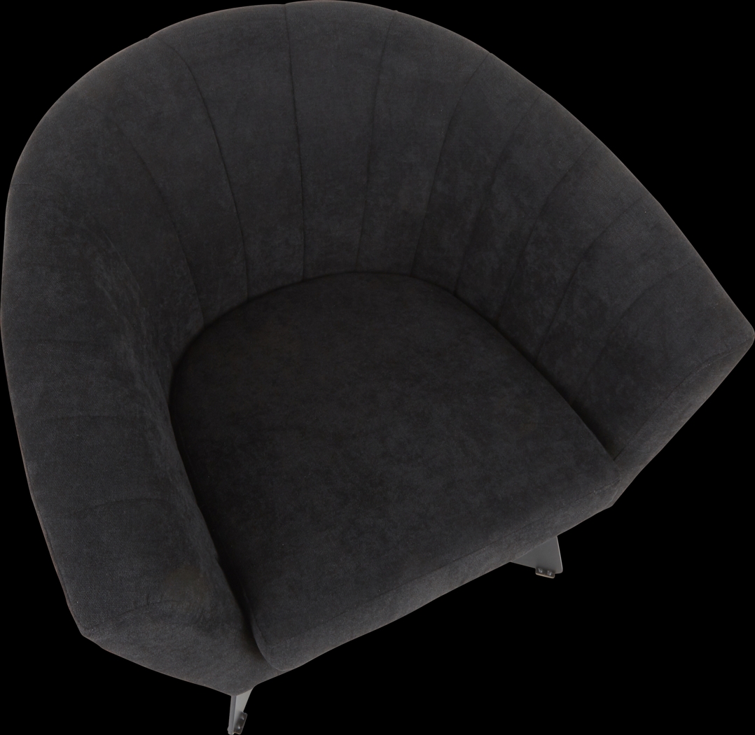 Haririck Black Accent Chair - Thumbnail - Image 6