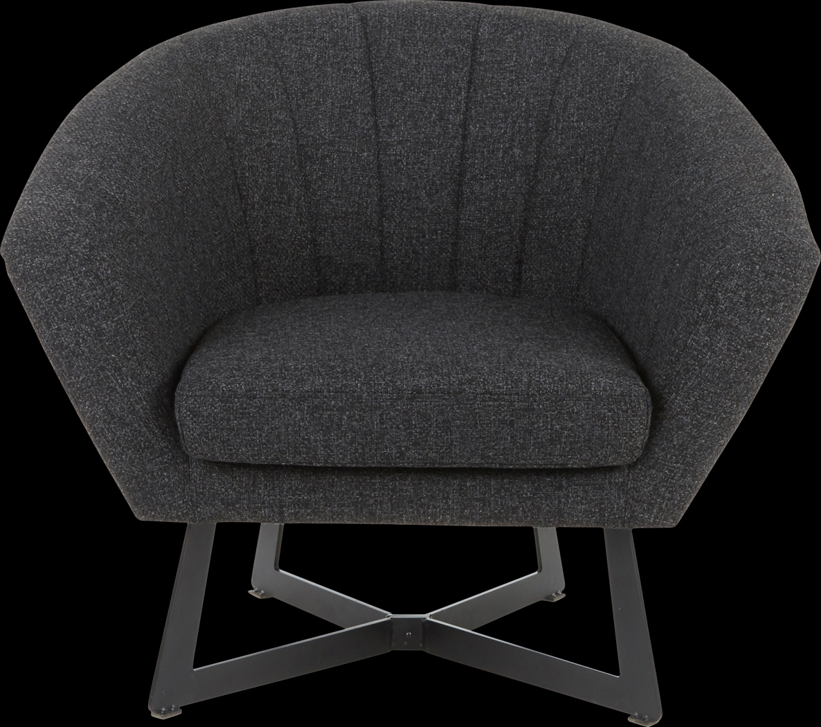 Haririck Charcoal Accent Chair - Thumbnail - Image 5