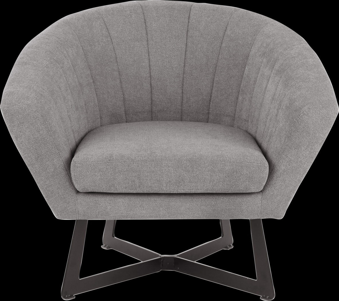 Haririck Gray Accent Chair - Thumbnail - Image 5