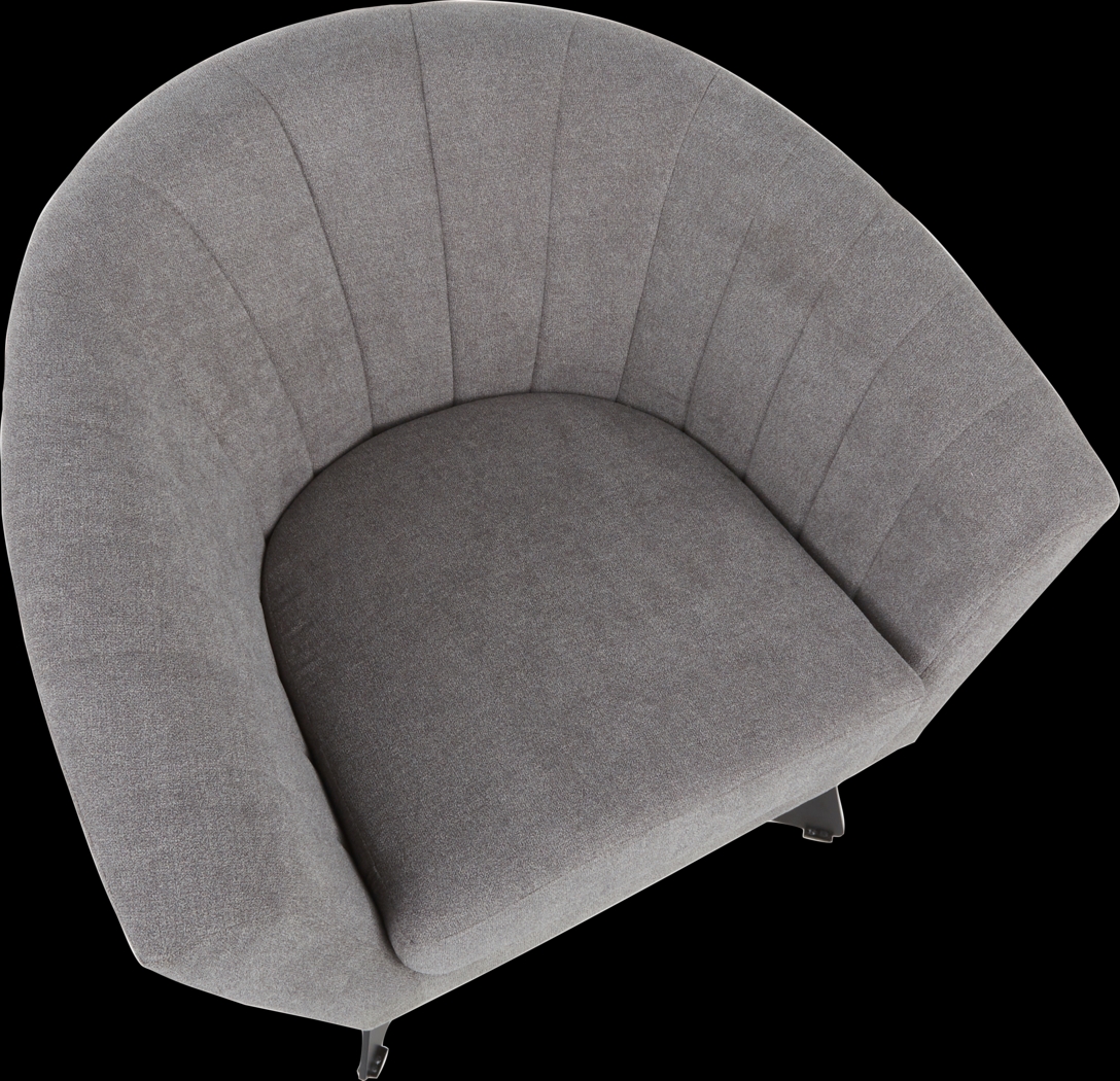 Haririck Gray Accent Chair - Thumbnail - Image 6