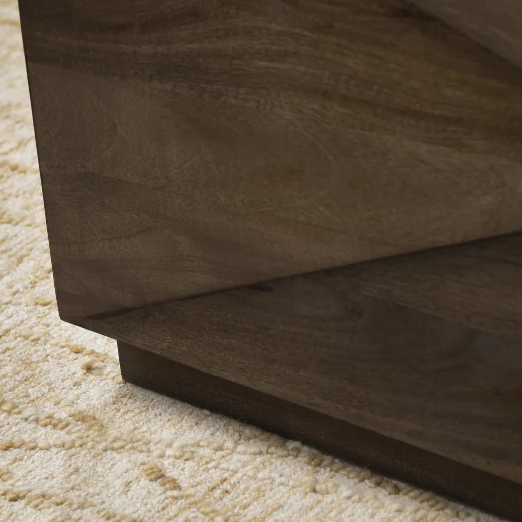 Harker Brown Cocktail Table - Thumbnail - Image 4
