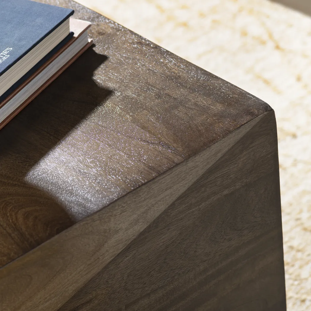 Harker Brown End Table - Thumbnail - Image 2