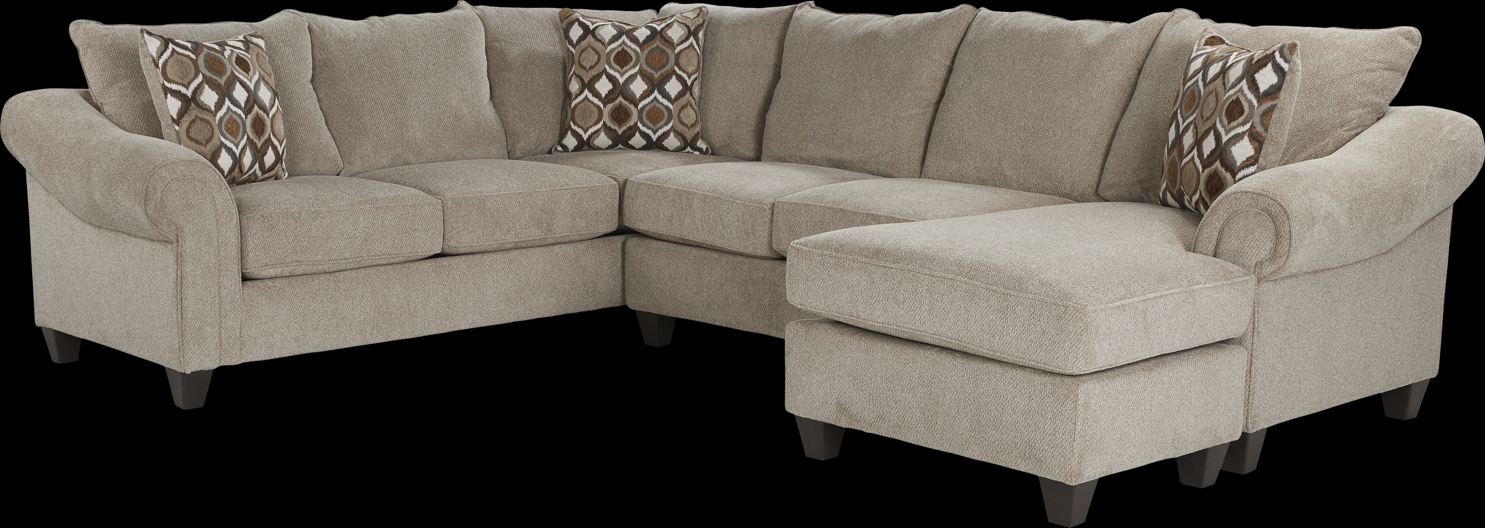 Harker Heights Platinum 2 Pc Left Sectional - Thumbnail - Image 1