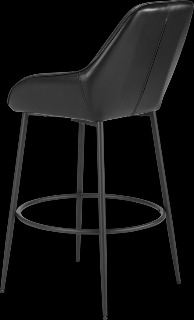 Harlan Black Barstool, Set of 2 - Thumbnail - Image 6