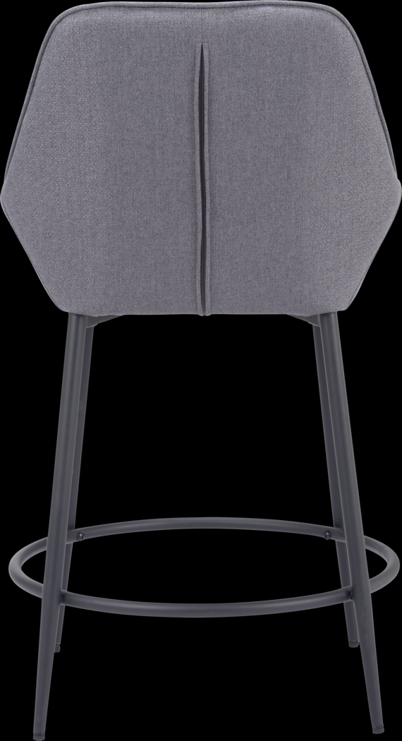 Harlan Gray Counter Height Stool, Set of 2 - Thumbnail - Image 5