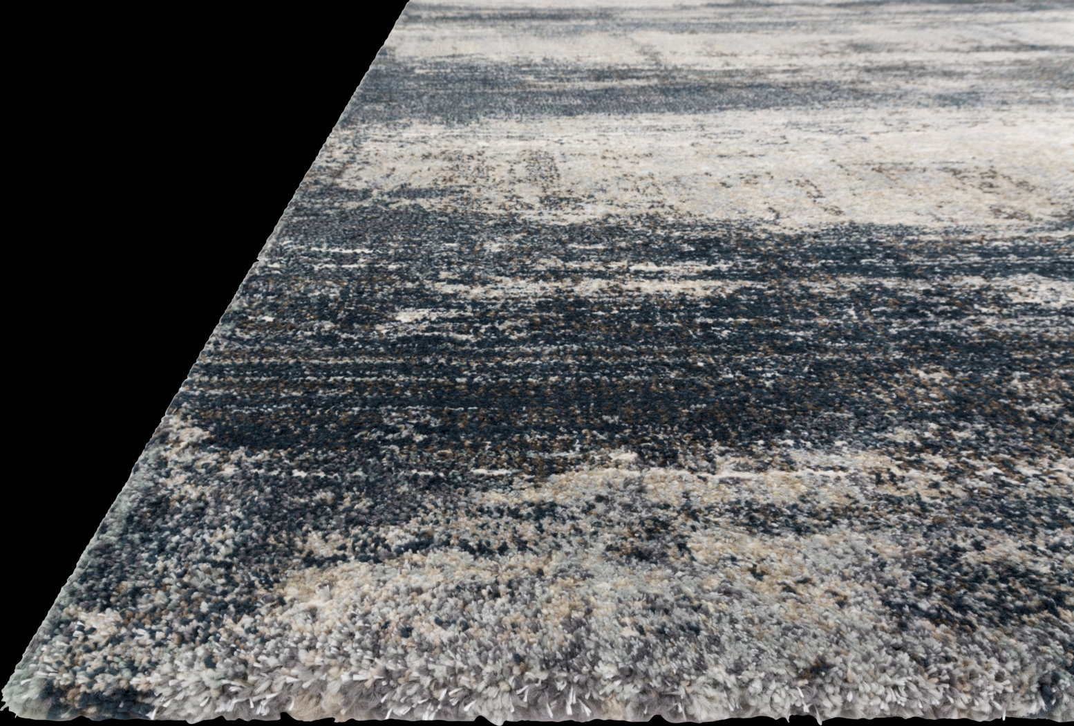 Harlee Navy 5'4 x 8' Rug - Thumbnail - Image 2