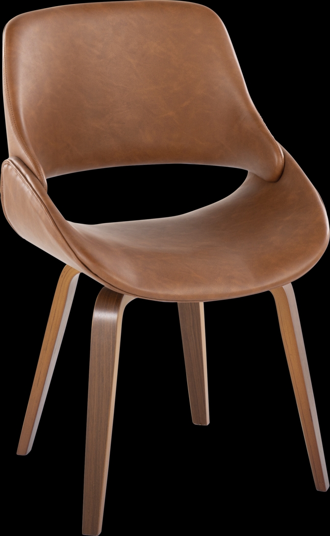 Harless Camel Side Chair, Set of 2 - Thumbnail - Image 3