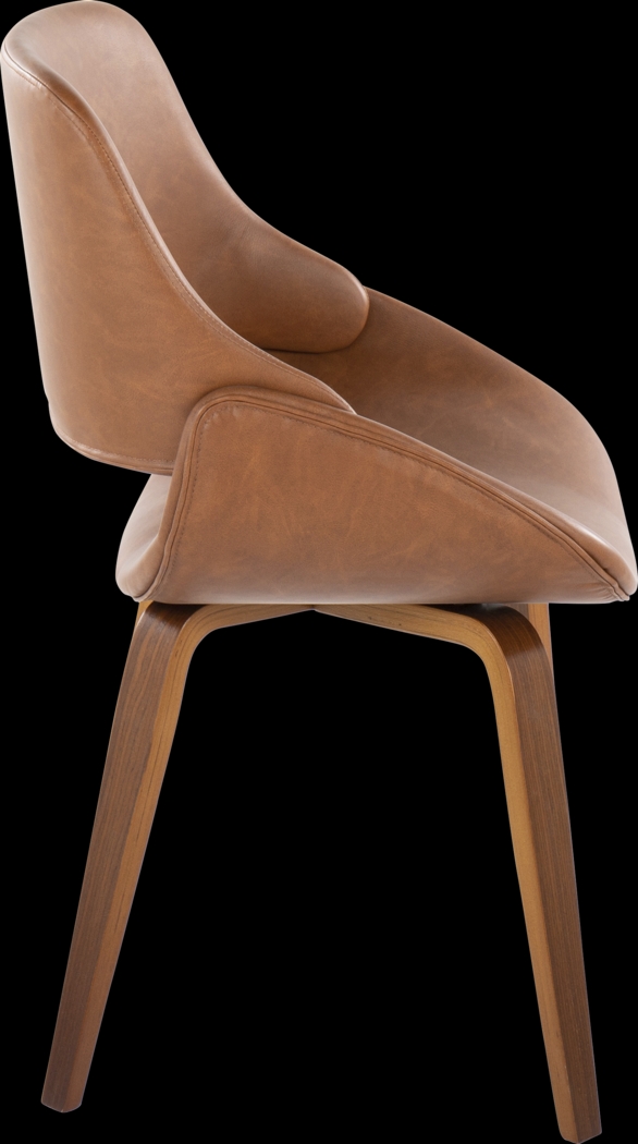 Harless Camel Side Chair, Set of 2 - Thumbnail - Image 4