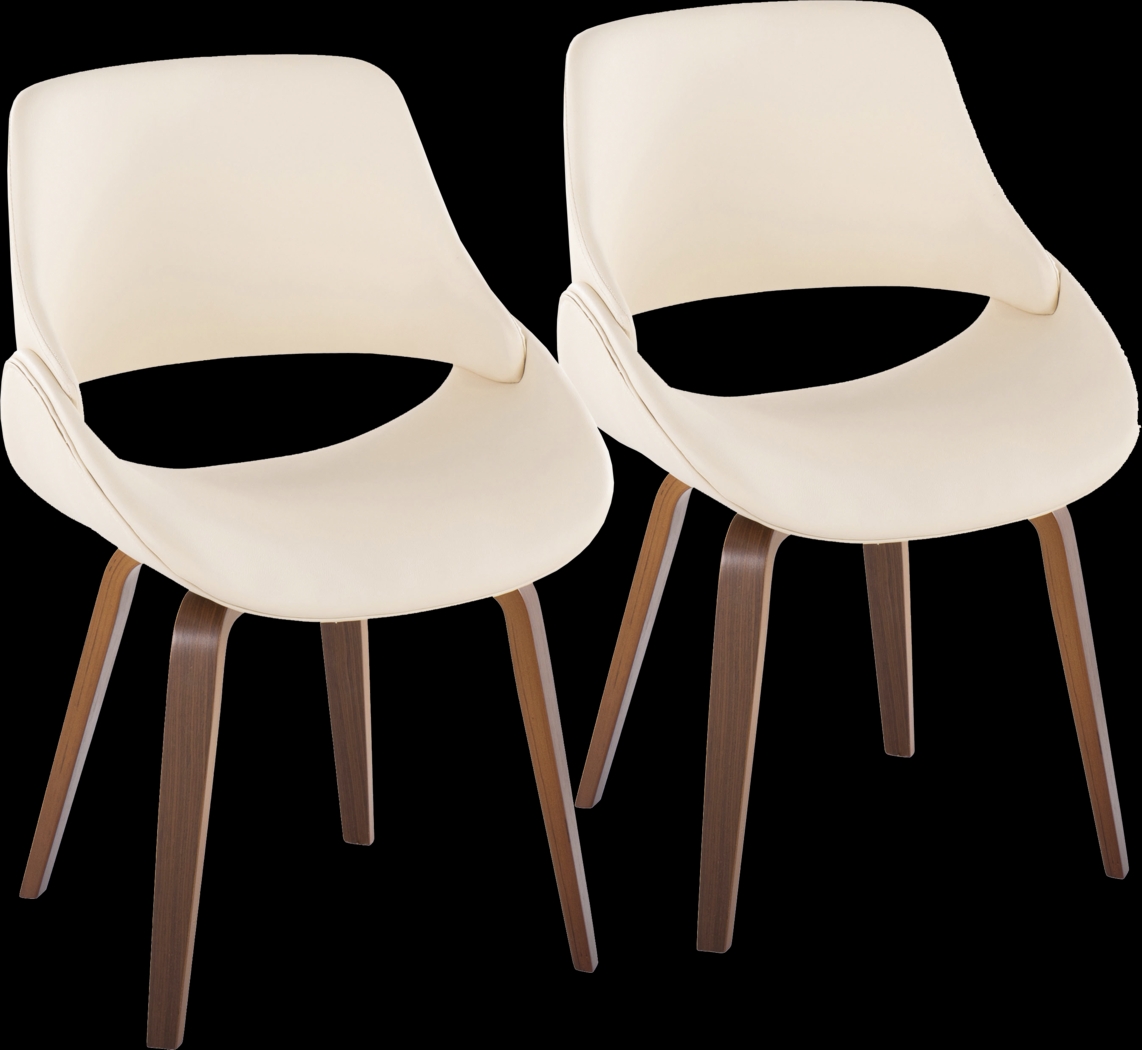 Harless Cream Side Chair, Set of 2 - Thumbnail - Image 1