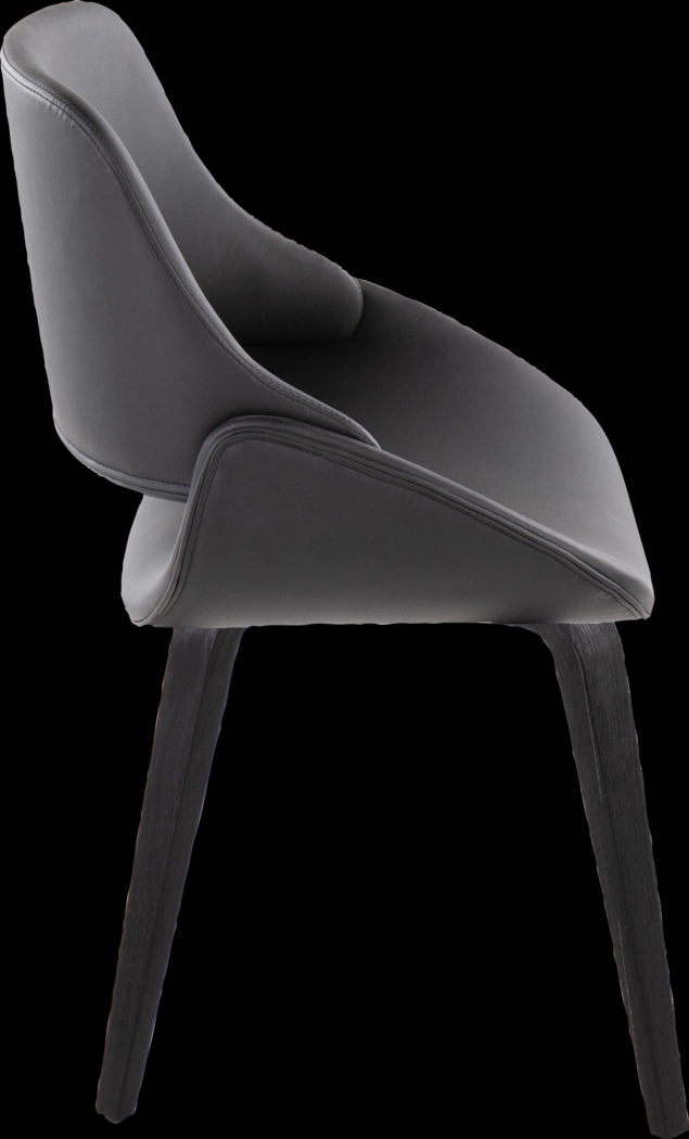 Harless II Black Side Chair, Set of 2 - Thumbnail - Image 5
