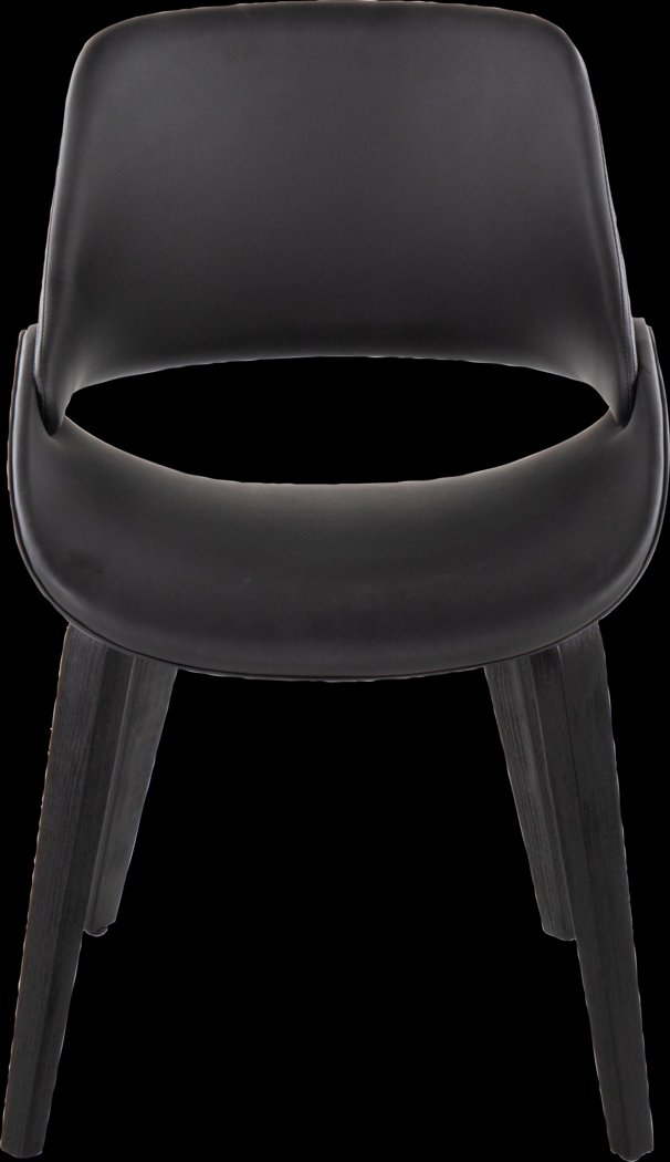 Harless II Black Side Chair, Set of 2 - Thumbnail - Image 6