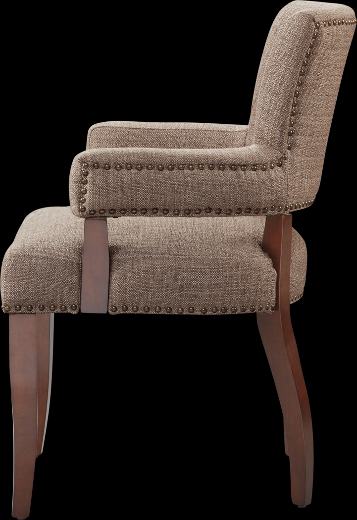 Harleyhill Brown Arm Chair - Thumbnail - Image 3