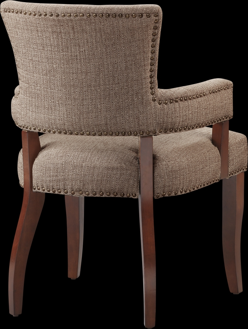 Harleyhill Brown Arm Chair - Thumbnail - Image 4