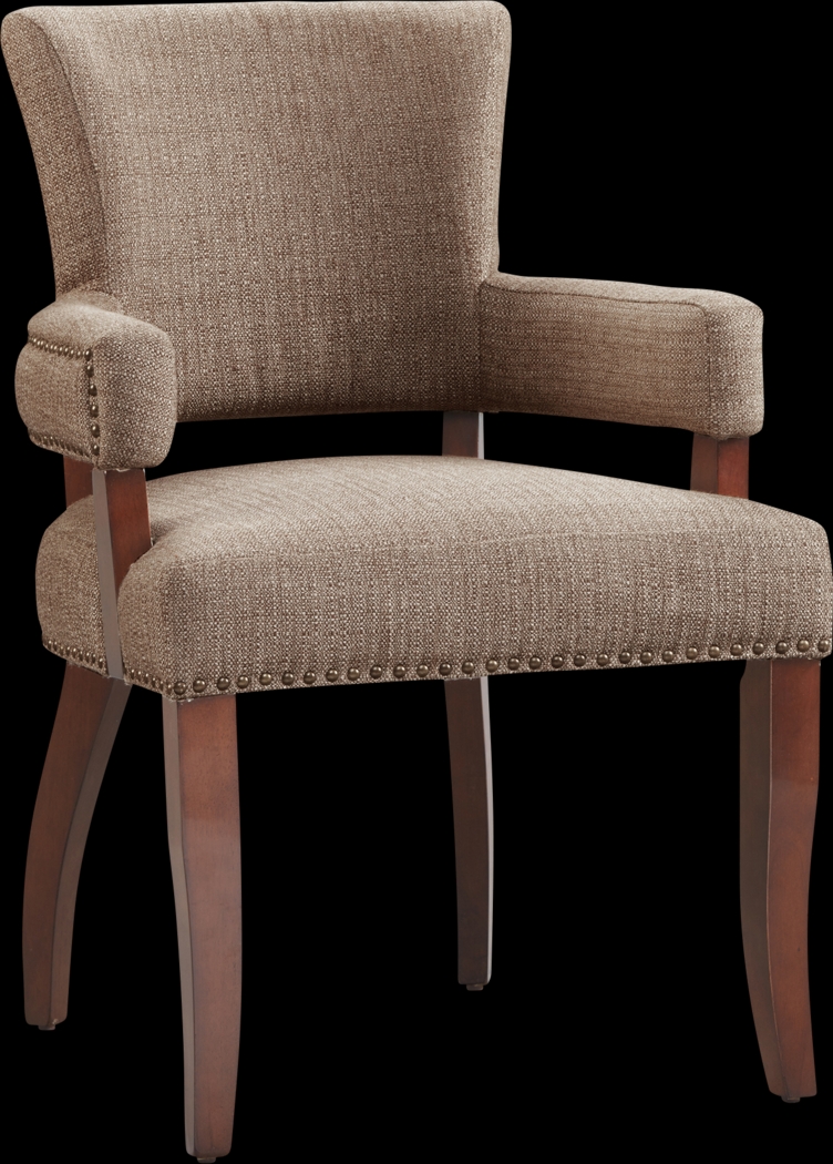 Harleyhill Brown Arm Chair - Thumbnail - Image 1
