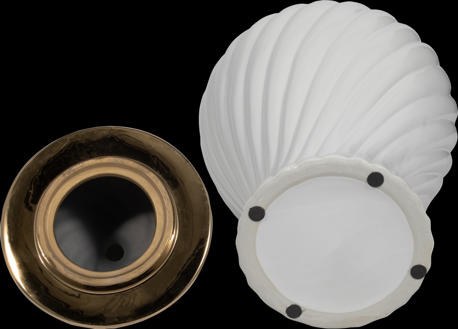 Harlou White 20 in. Jar - Thumbnail - Image 4