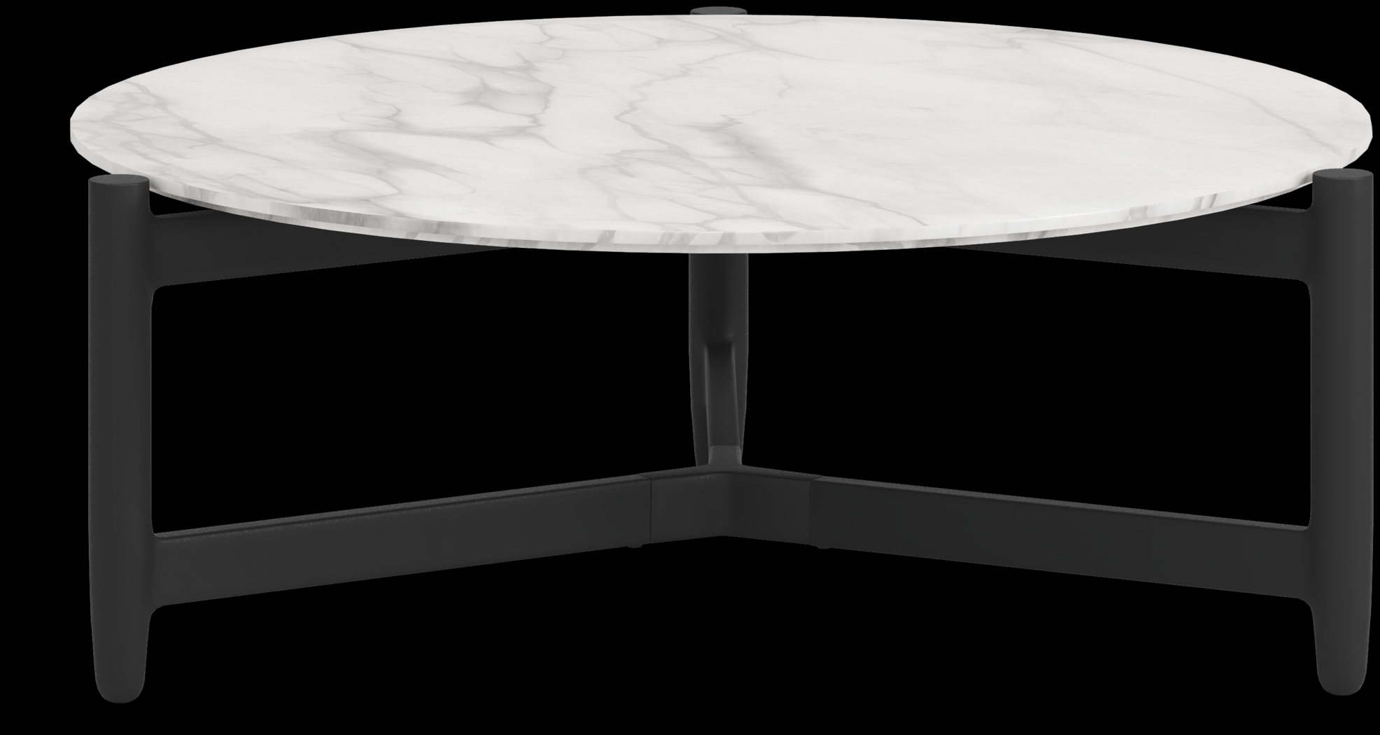 Harlowe Black 5 Pc Outdoor Loveseat Seating Set with Dove Cushions - Thumbnail - Image 6