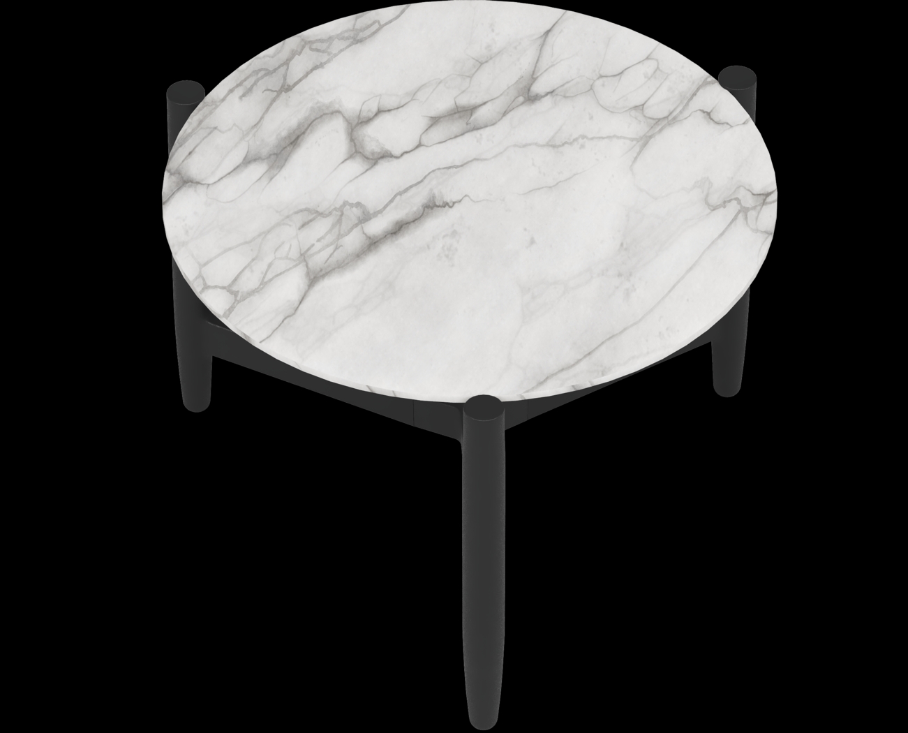 Harlowe Black 5 Pc Outdoor Loveseat Seating Set with Dove Cushions - Thumbnail - Image 9