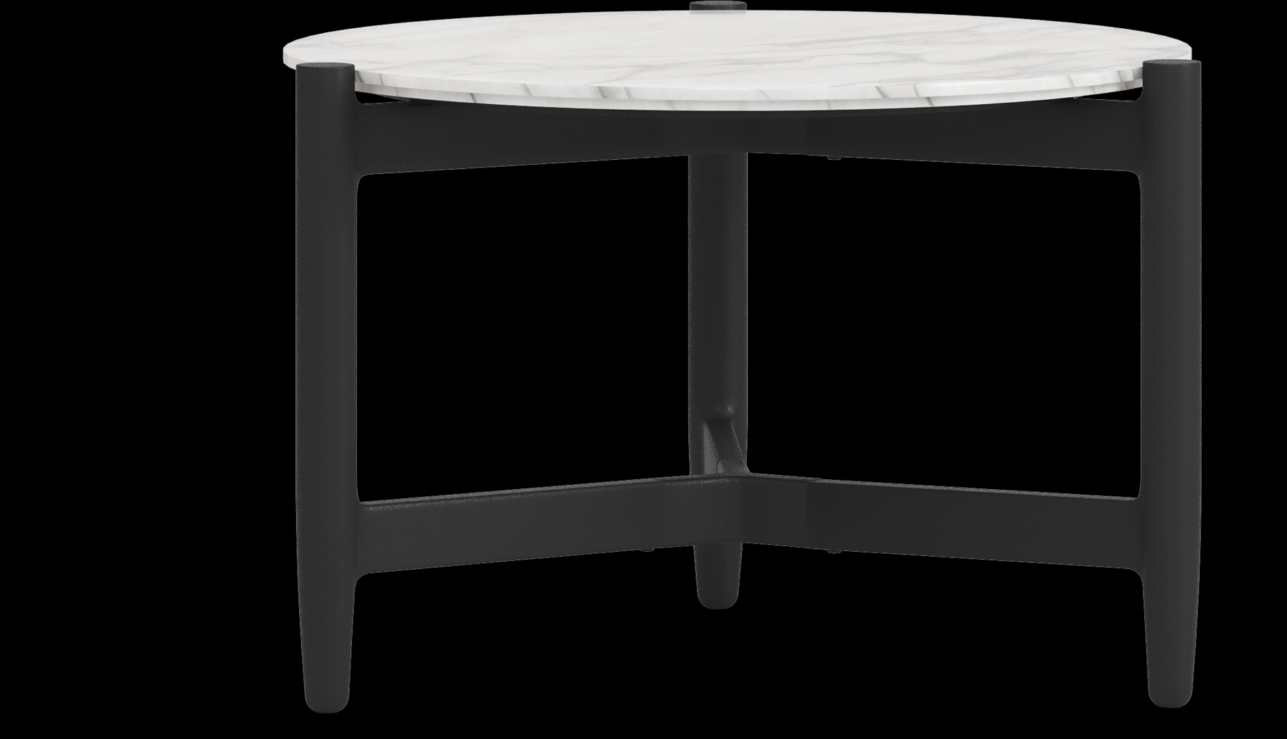 Harlowe Black 5 Pc Outdoor Loveseat Seating Set with Dove Cushions - Thumbnail - Image 8