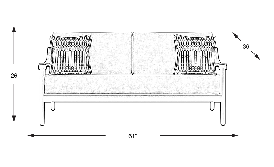 Dimension Image. Please refer to the Dimension Tab on this page for dimension details.
