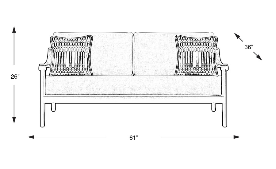 Dimension Image. Please refer to the Dimension Tab on this page for dimension details.
