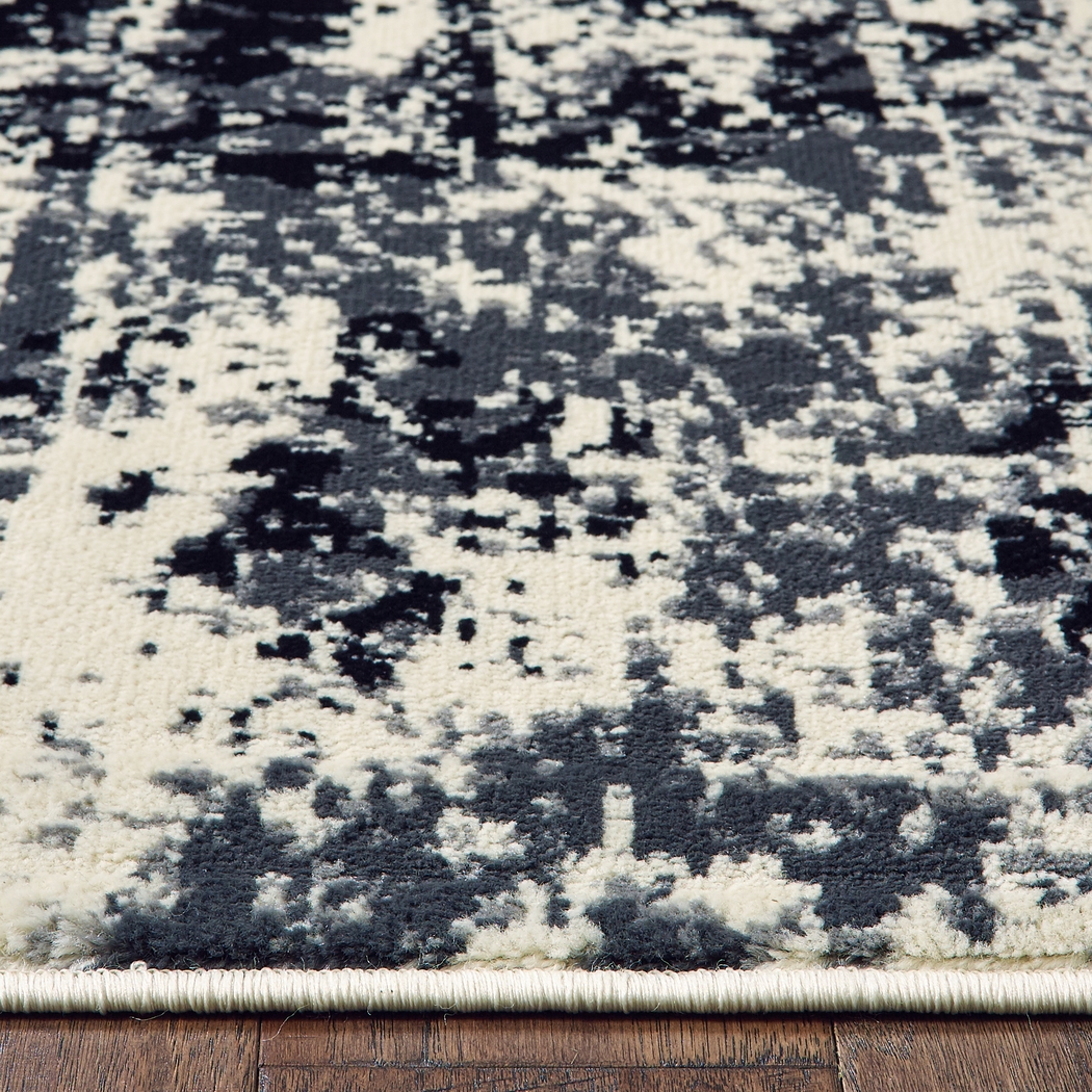 Harlowens Black 5'2 x 7'2 Rug - Thumbnail - Image 8