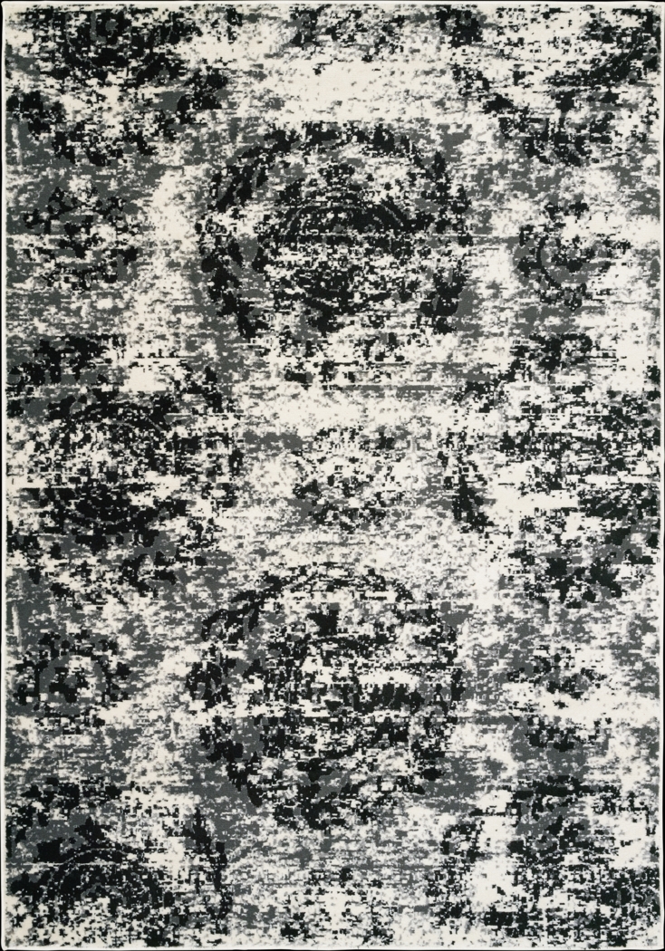 Harlowens Black 5'2 x 7'2 Rug - Thumbnail - Image 1