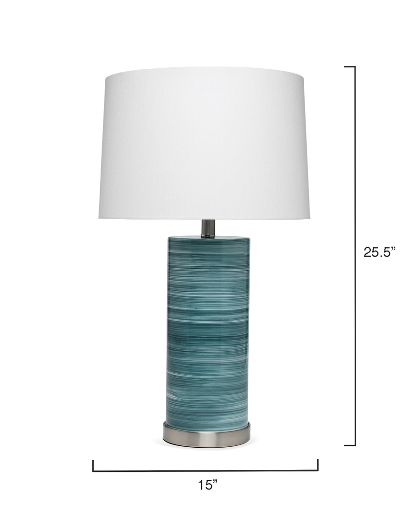 Harman Lane Turquoise Lamp - Thumbnail - Image 4