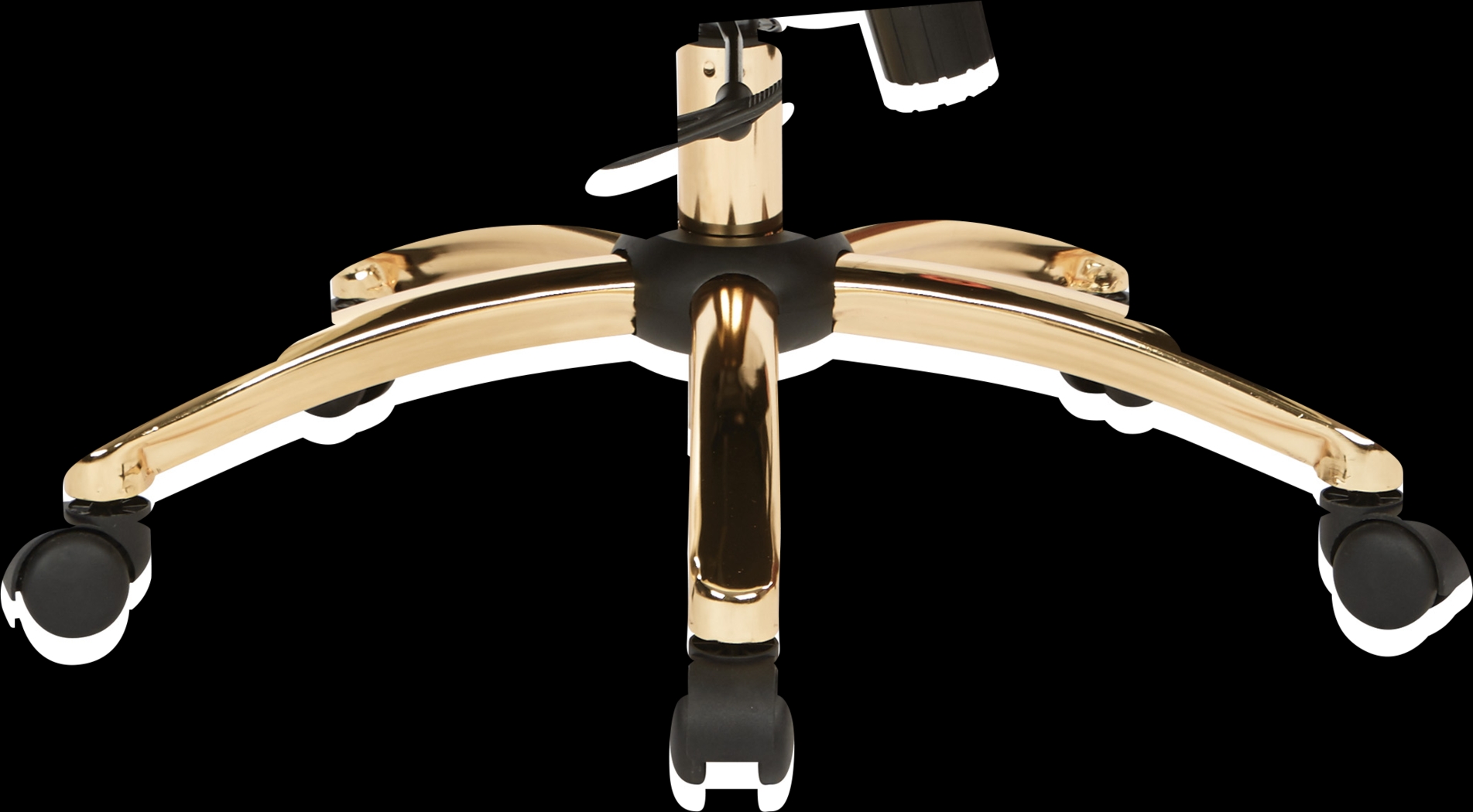 Harmeona Off-White Office Chair - Thumbnail - Image 2