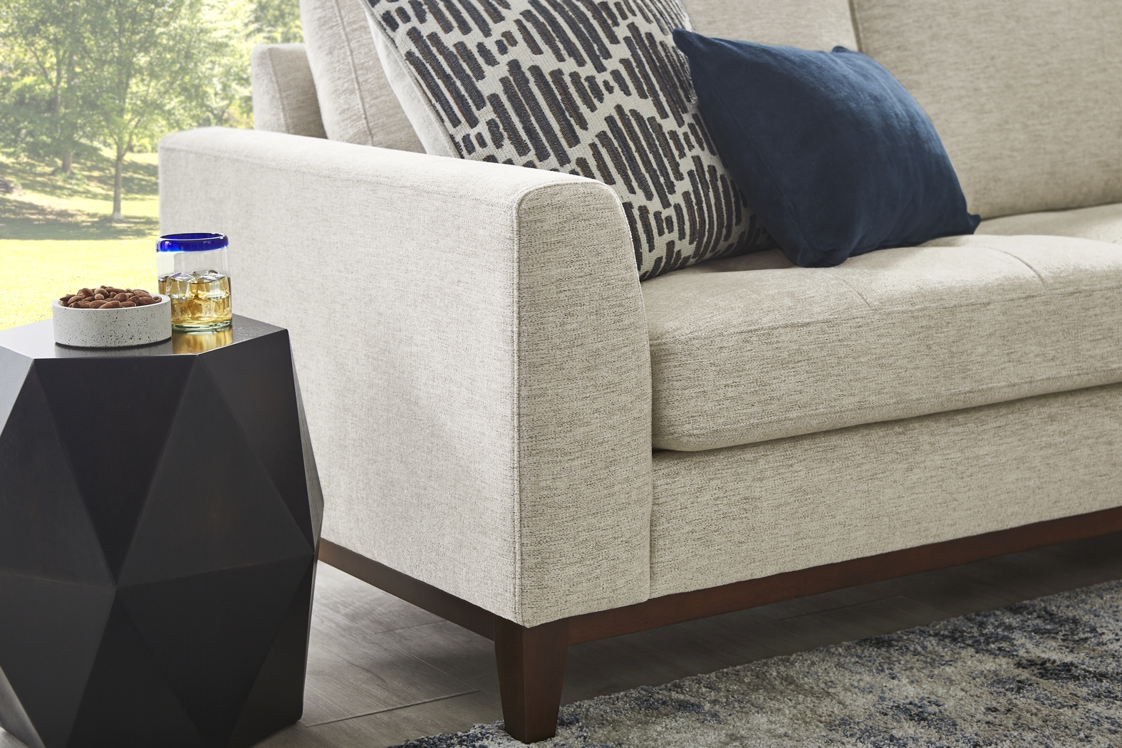 Harmon Beige 3 Pc Sectional - Thumbnail - Image 4