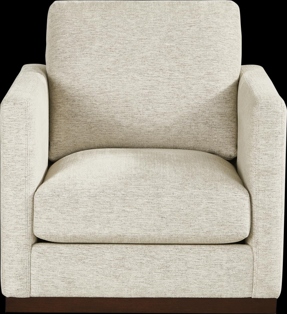 Harmon Beige Swivel Chair - Thumbnail - Image 2