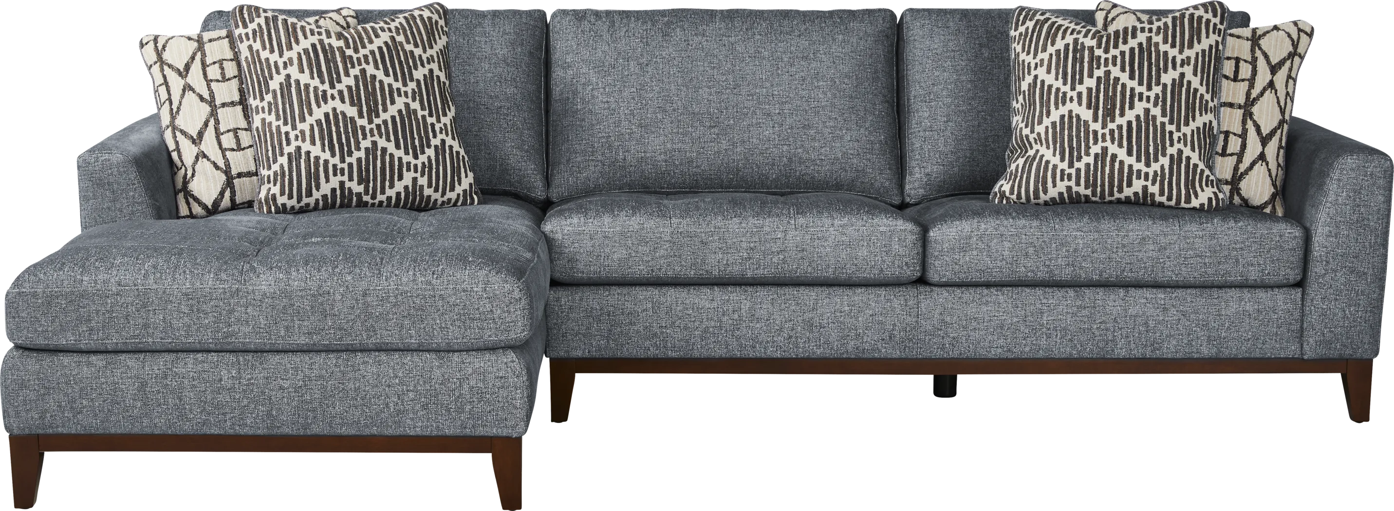 Harmon Indigo 2 Pc Sectional - Thumbnail - Image 1