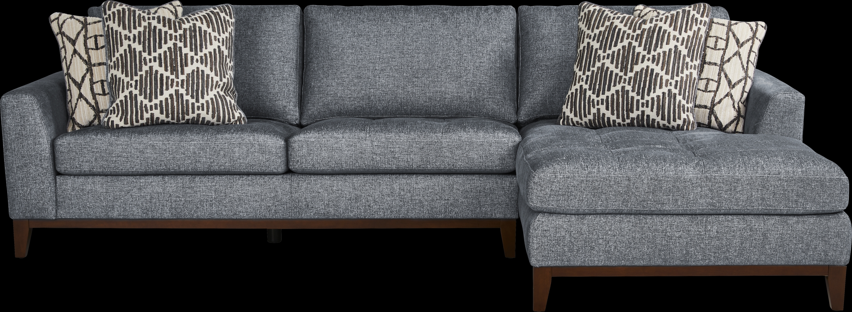 Harmon Indigo 2 Pc Sectional - Thumbnail - Image 1