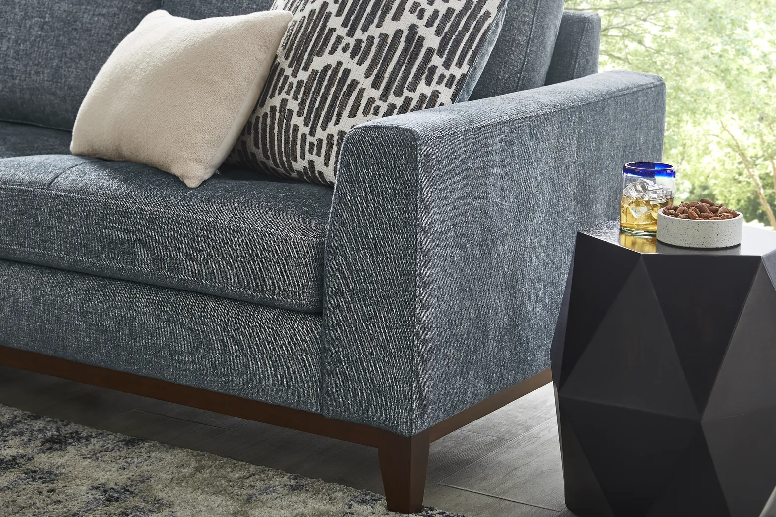 Harmon Indigo 3 Pc Sectional - Thumbnail - Image 4