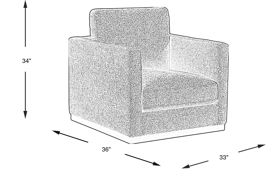 Dimension Image. Please refer to the Dimension Tab on this page for dimension details.