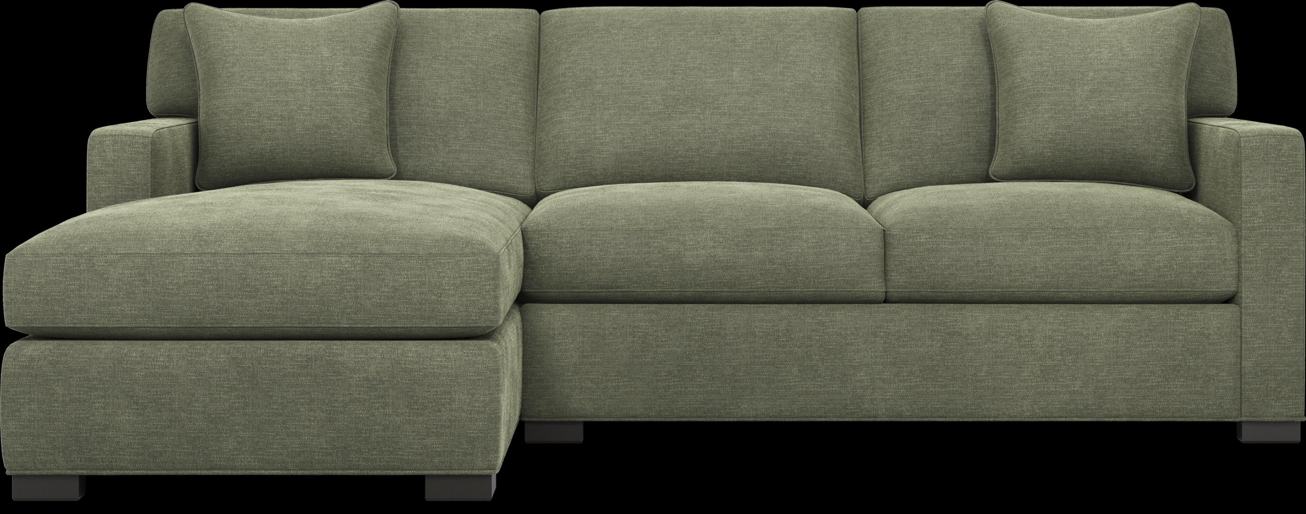 Harmonie Avocado 2 Pc Sectional - Thumbnail - Image 3