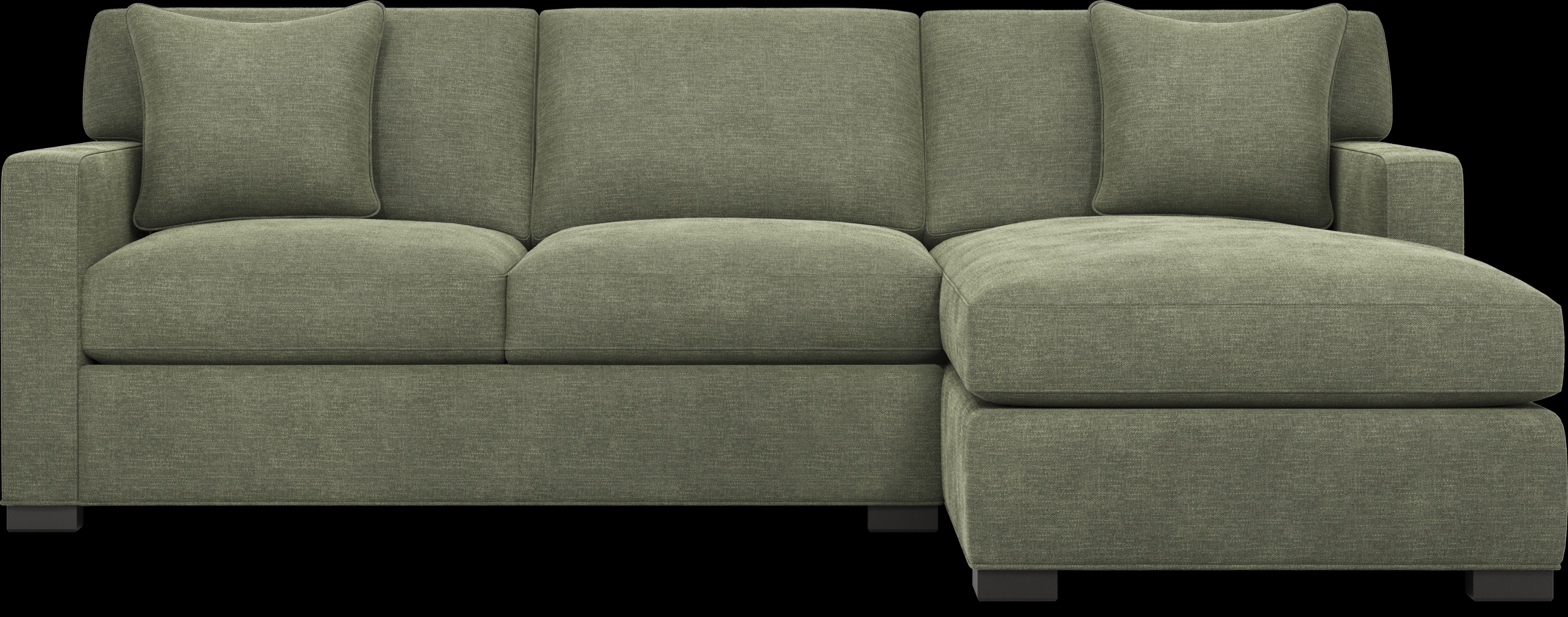 Harmonie Avocado 2 Pc Sectional - Thumbnail - Image 4