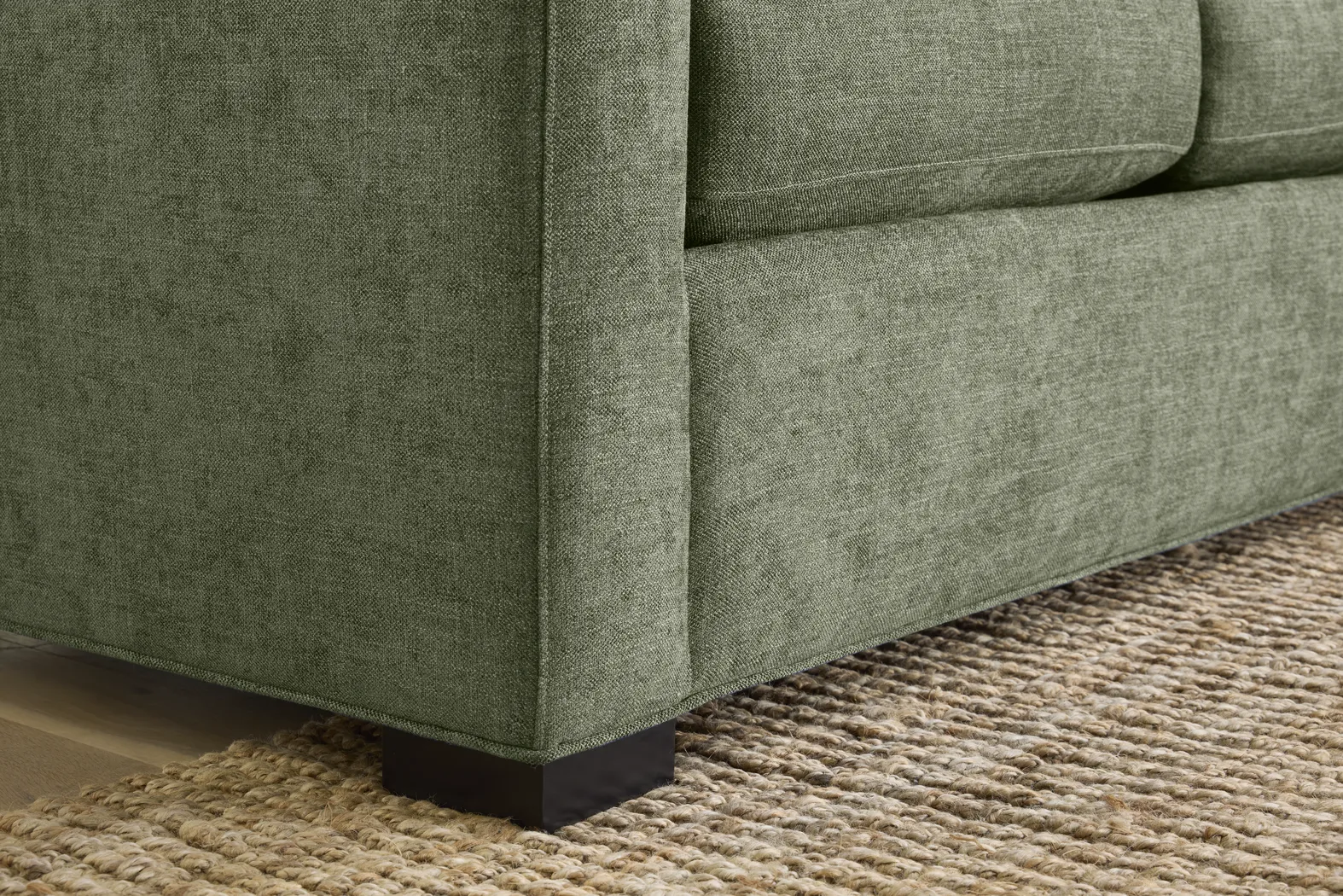 Harmonie Avocado 3 Pc Sectional - Image 6