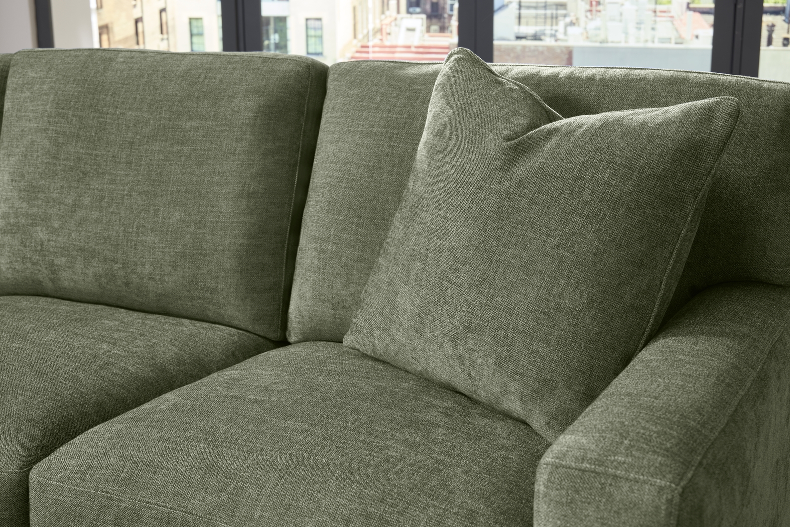 Harmonie Avocado 3 Pc Sectional - Thumbnail - Image 3