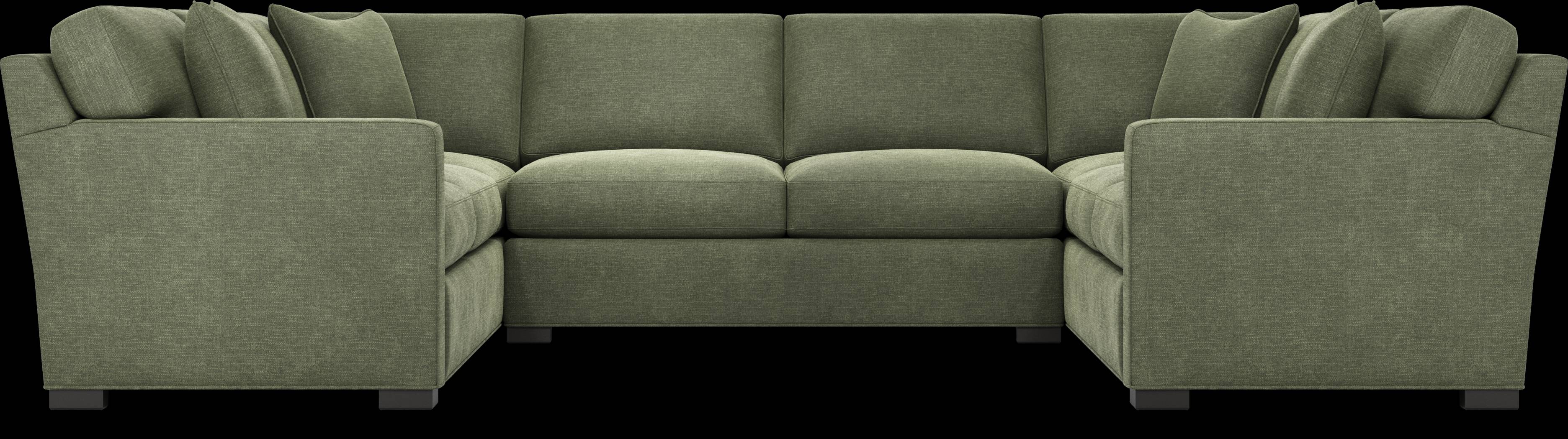 Harmonie Avocado 3 Pc Sectional - Thumbnail - Image 2