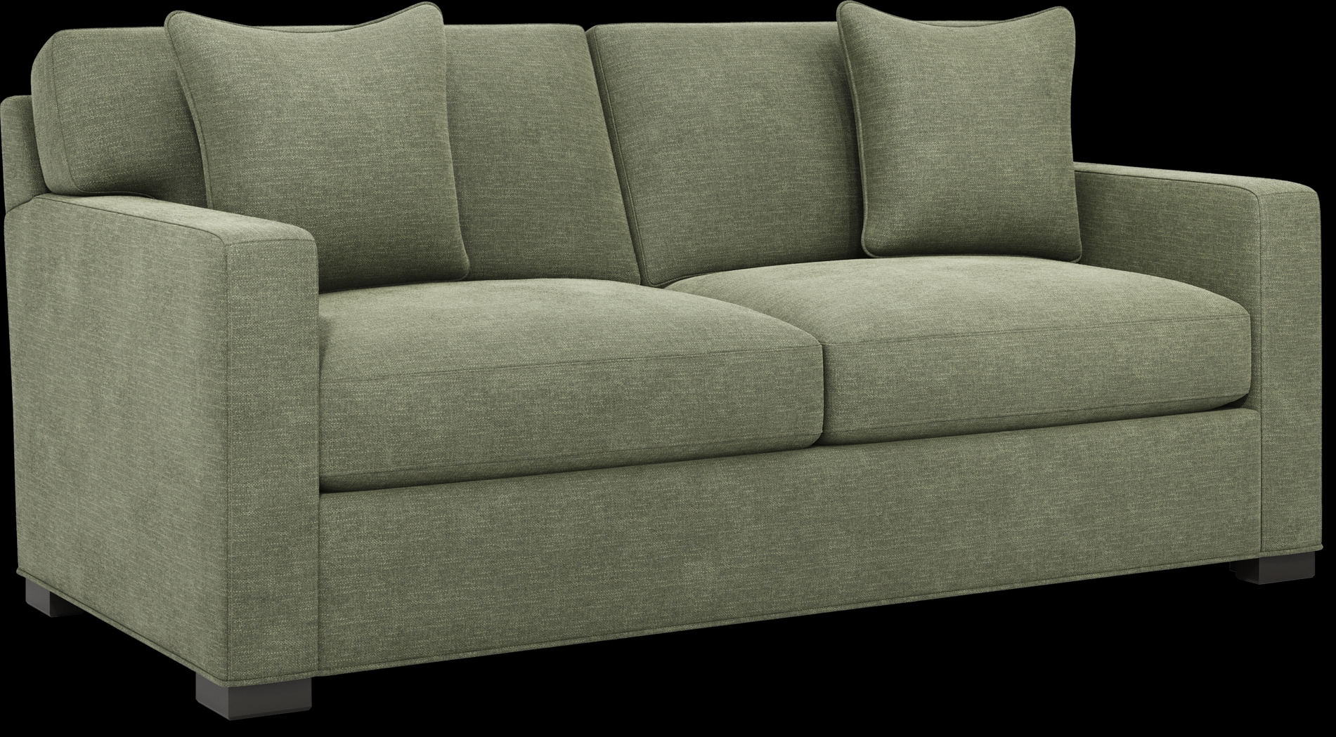 Harmonie Avocado Apartment Gel Foam Sleeper Sofa - Thumbnail - Image 2