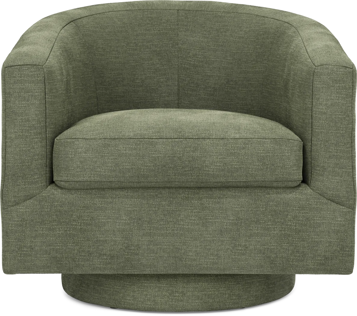 Harmonie Avocado Swivel Chair - Thumbnail - Image 3