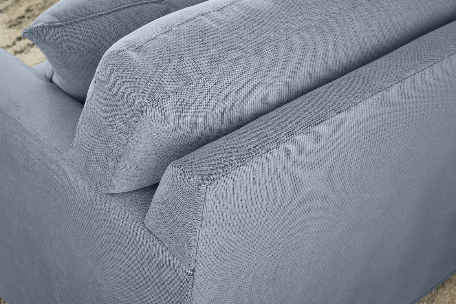 Harmonie Blue 2 Pc Sectional - Image 9
