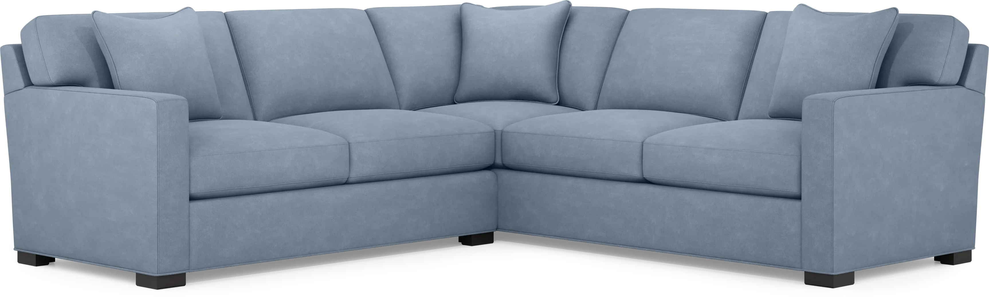Harmonie Blue 2 Pc Sectional - Thumbnail - Image 1