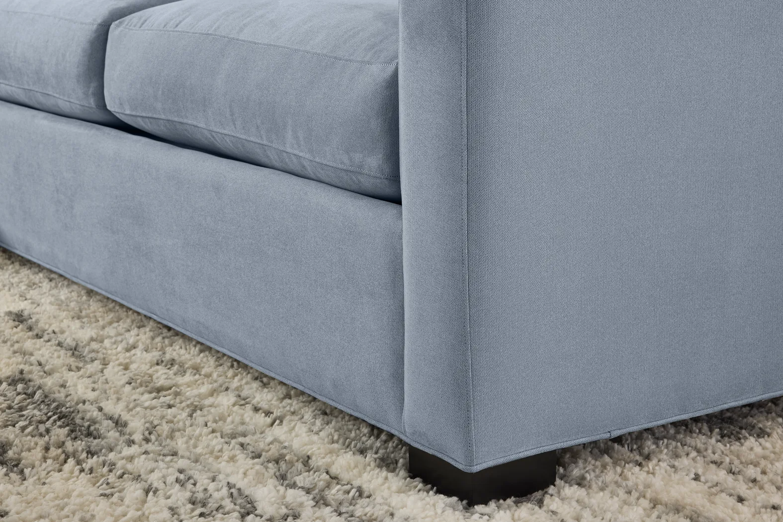 Harmonie Blue 3 Pc Sectional - Image 5