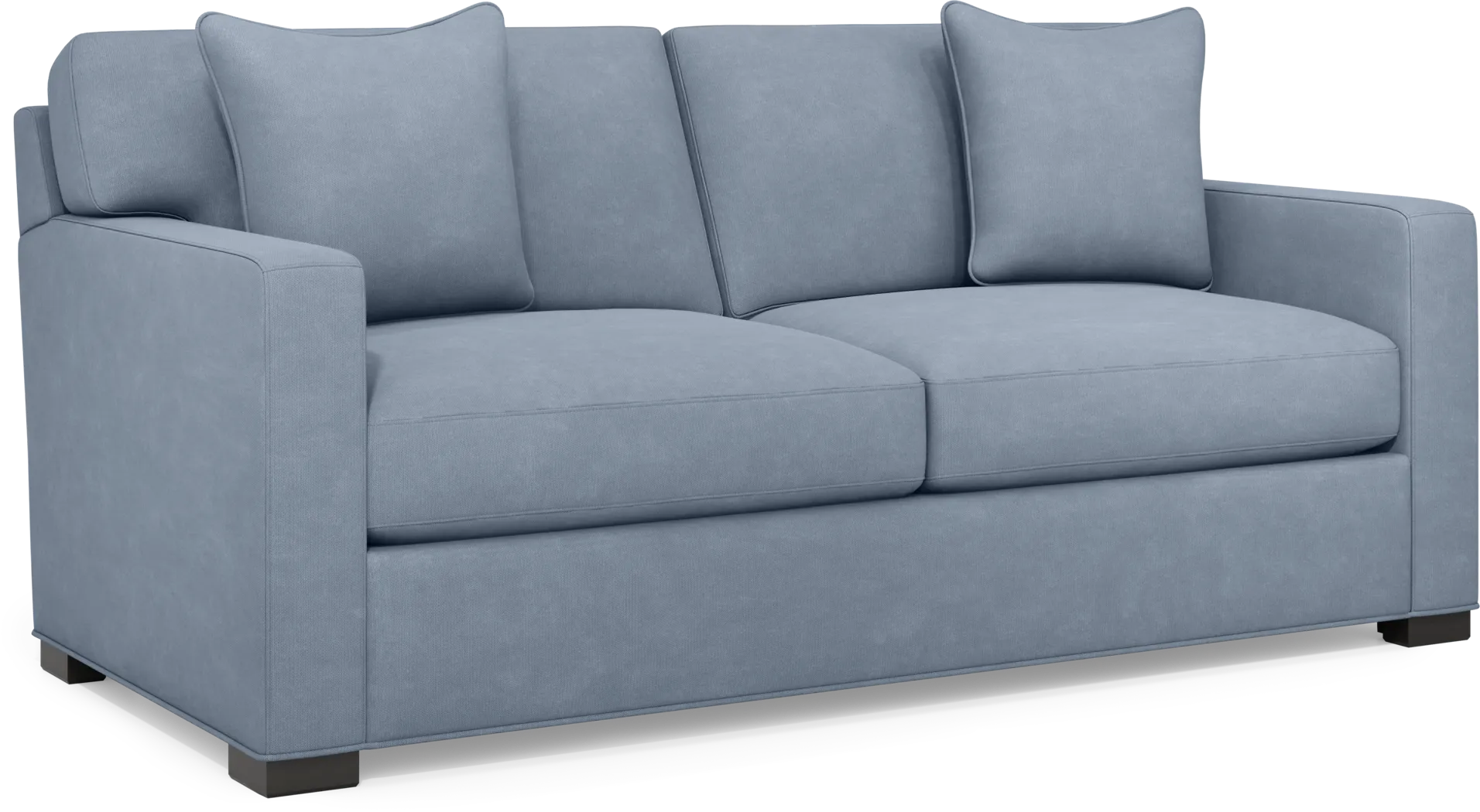 Harmonie Blue Apartment Gel Foam Sleeper Sofa - Thumbnail - Image 3