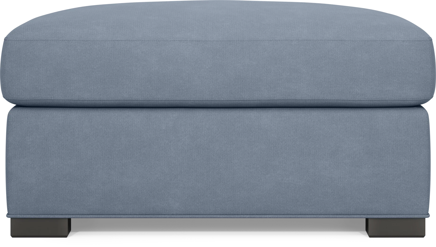 Harmonie Blue Ottoman - Thumbnail - Image 3