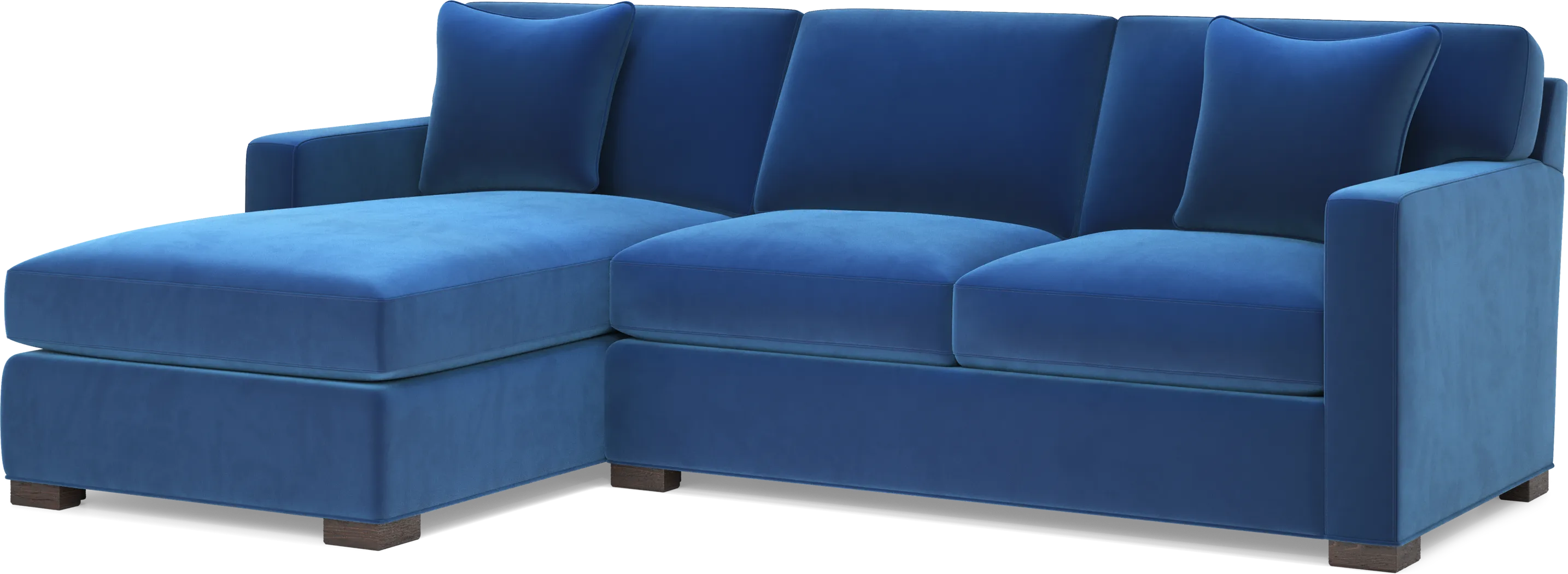Harmonie Cobalt 2 Pc Sectional - Thumbnail - Image 1