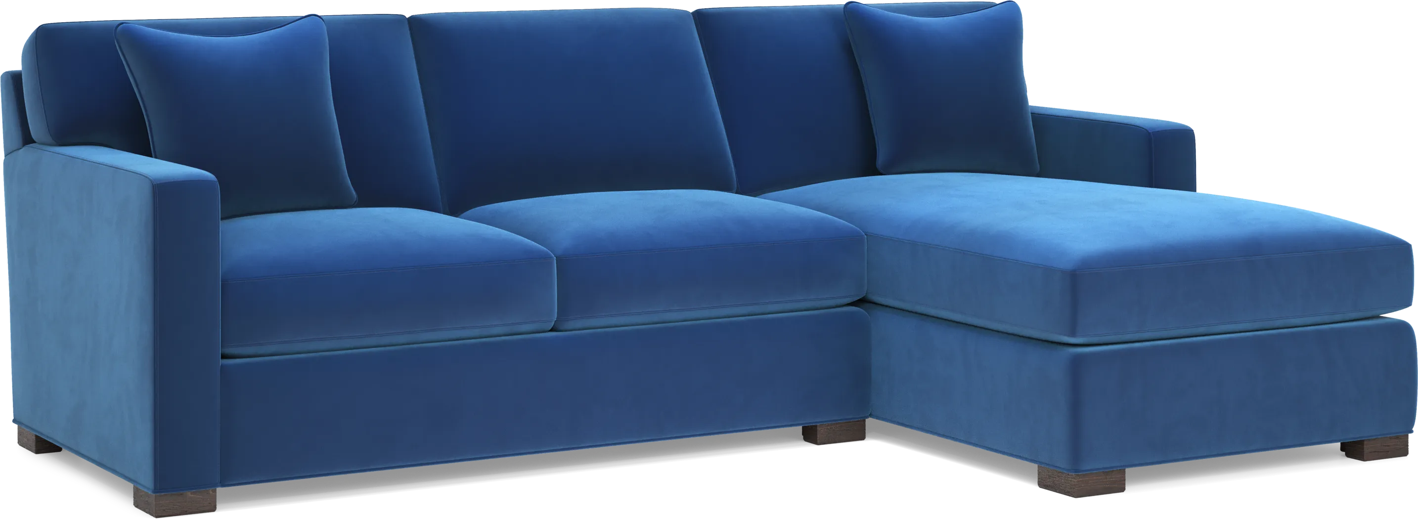 Harmonie Cobalt 2 Pc Sectional - Thumbnail - Image 1