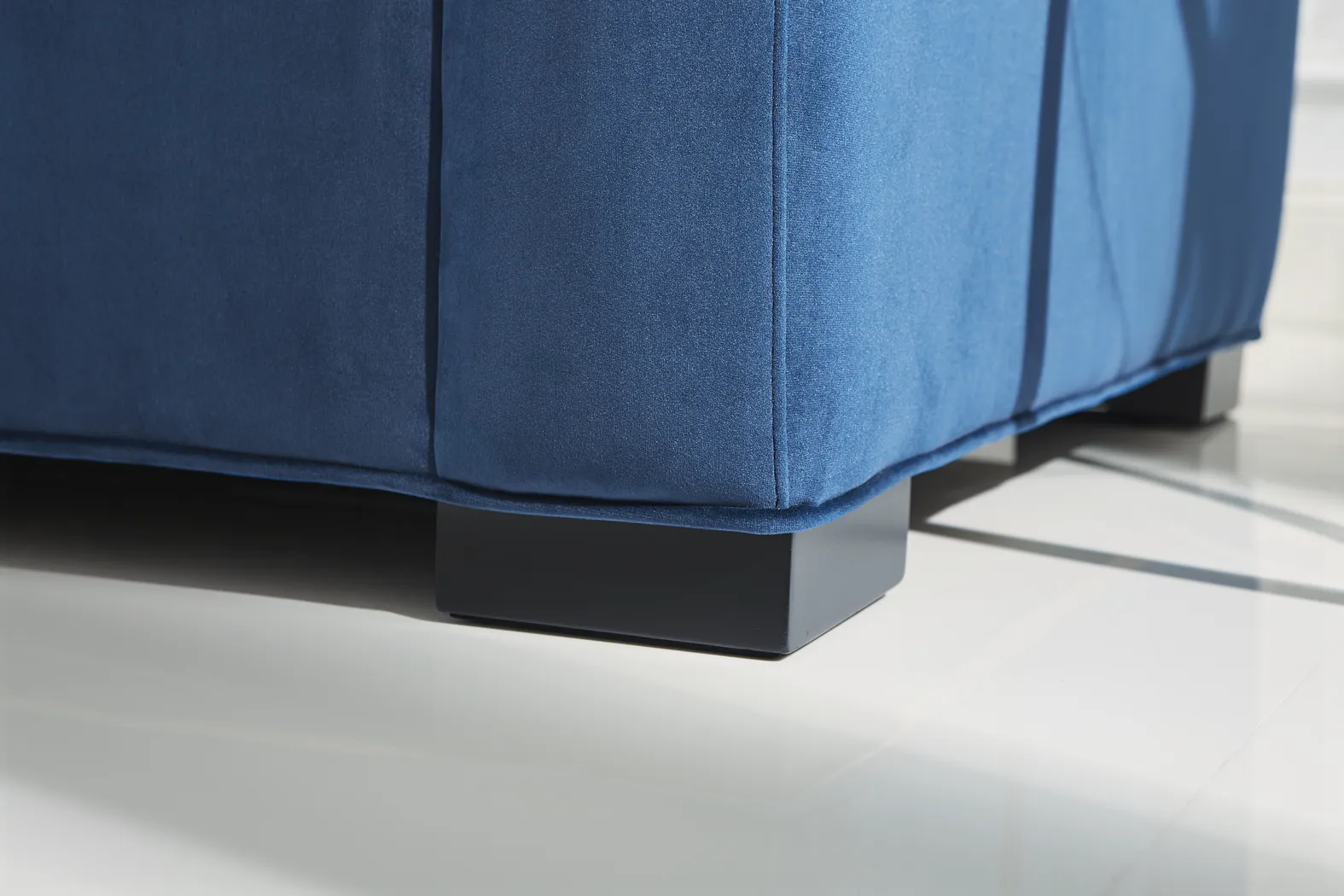 Harmonie Cobalt 3 Pc Gel Foam Sleeper Sectional - Thumbnail - Image 10
